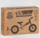Беговел велобег Corso Skip Jack 25025 розово-белый, надувные колеса 12", стальная рама с амортизатором, ручной тормоз, подножка - изображение 7