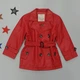 Куртка IMCCE Kids для девочки (Экокожа) 116 см Красная 18135 - изображение 5