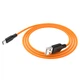Кабель Hoco X21 USB Type-A Type-C 3 A 1m Black-Orange (6931474711953) - зображення 2