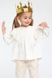 Блузка Escabel Kids 110 см Белый (2125000803135) - изображение 1
