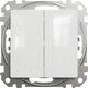 2-клавишный выключатель Schneider Electric Sedna Design Белый (SDD111105) - изображение 2