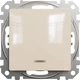 1-клавишный выключатель с LED подсветкой Schneider Electric Sedna Design Бежевый (SDD112101L) - изображение 2