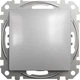 1-клавишный переключатель Schneider Electric Sedna Design Алюминий (SDD113106) - изображение 3