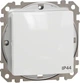 1-клавишный переключатель IP44 Schneider Electric Sedna Design Белый (SDD211106) - изображение 1