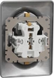 Двойная розетка 2P + E с заземляющим контактом Schneider Electric Sedna Design Алюминий (SDD313221) - изображение 2