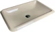 Раковина, умывальник врезной, искусственный камень ADAMANT Plain 590x390 Beige - изображение 1