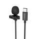 Микрофон HOCO Type-C 14 2m 2V black - изображение 1