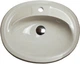 Раковина, умывальник врезной, искусственный камень ADAMANT Comfy 540x425 Beige - изображение 3