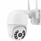 Беспроводная уличная WiFi камера ICSEE WHD814B 4.0Mp PTZ с удаленным доступом Белая - изображение 2