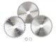 Диск пильный PARKSIDE Circular Saw Blade Set 210 x 30 - 40T, 60T, 80T 3 шт (PSH 3 A1) - изображение 2