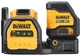 Laser liniowy DeWalt 12/18V Cross Line Green Beam (DCE088D1G18-QW) - obraz 2