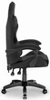 Компьютерное геймерское кресло Hell's Chair Rainbow Black ткань - изображение 9