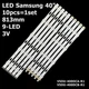 LED підсвітка Samsung TV 40" 813mm 3V V5DU-400DCA-R1 V5DU-400DCB-R1 S_5U75_40_FL_L04 LM41-00117C 10pcs=1set - зображення 1