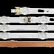LED підсвітка Samsung TV 40" 813mm 3V V5DU-400DCA-R1 V5DU-400DCB-R1 S_5U75_40_FL_L04 LM41-00117C 10pcs=1set - зображення 4