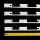 LED підсвітка Konka TV 32" 3/4-led 3V 207/307mm LED32F1100CF LED32F2300NE LED32F1160C LED32F2300FX 4pcs=1set - изображение 4