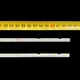 LED підсвітка Samsung TV 40" 435mm 23-led AOT-40-NU7100F CY-NN040HGLV3V L1-NU7.1/1.3 LM41-00550A 2pcs=1set - изображение 2