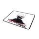 Коврик для мишки с оверлоком Токийский гуль Кэн Канэки лого-портрет(Tokyo Ghoul) (5962-3528-L) L - изображение 3