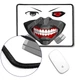 Коврик для мишки с оверлоком Токийский гуль Кэн Канэки маска(Tokyo Ghoul in mask) (5962-3525-L) L - изображение 2