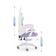 Компьютерное геймерское кресло Hell's Chair Rainbow MULTI - изображение 6