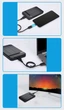 Зовнішній карман ShuoLe USB 3.1 Type-C, корпус SSD / HDD 2.5" SATA3, Чорний корпус (CN280054-U25Q931-T) - зображення 8