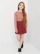 Детский кардиган для девочки Coccodrillo Basic Girl ZC2172201BAG 98 см Коричневый (5904706045929) - изображение 3