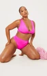 Плавки бікіні PrettyLittleThing CNA1393 38 Рожевий Неоновий - зображення 2