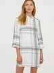 Сукня жіноча H&M біла в клітину S (36р) - изображение 1