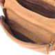 Чоловічі текстильні сумки Vintage коричневого кольору з клапаном для міського життя (bg212fash49) - зображення 8