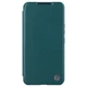 Кожаный чехол-книжка Nillkin Qin Pro Plain Camshield для Samsung Galaxy S22+ Зеленый - изображение 1