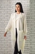 Fashions • Кардиган женский вязаный Зефирка Fashions 44-50 молоко (4248/а-гу) - изображение 4