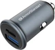 Автомобильное зарядное устройство ArmorStandart USB Type-C PD20W + USB QC 3.0 Grey (ARM65439) - изображение 1