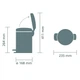 Бак для мусора Brabantia NewIcon Pedal Bin 3 л (112126) - изображение 6