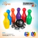 Іграшка розвивальна боулінг Tigres Bowling Big 8 елементів (39751 Сірий) - изображение 2