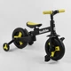 Велосипед-трансформер для дитини від 2 до 4 років Best Trike колеса PU 10”, батьківська ручка, знімні педалі 58195 - зображення 6