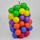 Набір м'ячів для дитячих ігрових центрів M-Toys 12023 (Ø 8 см., 50 шт. в сітці) - изображение 2