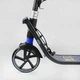 Самокат двухколесный "Best Scooter" L-50267 ФАРА, колеса PU 200мм, 2 амортизатора, зажим руля, ручной тормоз - изображение 3