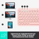 Клавиатура беспроводная Logitech Wireless K380 for MAC UA Rose (920-010406) - изображение 8