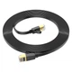 Патч-корд мережевий кабель LAN Hoco US07 Gigabit Ethernet RJ45 to RJ45 5м - зображення 1