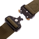 Ремінь тактичний Tactical Belt 125x3,8 см Олива - зображення 6