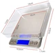 Ваги Professional Digital Table Top Scale&nbsp;500гр / 0.1гр ювелірні, кухонні для спецій, парикмахерські - зображення 6