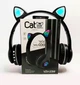 Беспроводные детские Bluetooth наушники Cat Ear VZV-23M с кошачьими ушками Черные - изображение 1