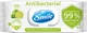 Упаковка влажных салфеток Smile Antibacterial Лайм-мята с витаминами 2 пачки с клапаном по 100 шт (4823071636741) - изображение 2