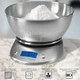 Весы кухонные электронные Profi Cook PC-KW 1040 настольные металлические с чашей 2 л и взвешиванием до 5 кг с погрешностью 1 г - изображение 2