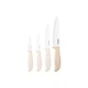 Кухонний ніж Ardesto Fresh 27.5 см Beige (AR2127CS) - зображення 3