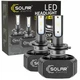 Автолампа SOLAR H7 LED 12/24V 40W 5000Lm 6000K, CSP1860 (8207) - изображение 2