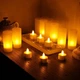 Набор Светодиодных Свечей, 24 Штуки белый - изображение 3