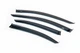 Ветровики с хромированным молдингом SD (4 шт, HIC) для Mercedes E-сlass W213 2016-2023 гг - изображение 1
