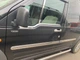 Наружняя окантовка стекол (2 шт, нерж.) Carmos - Турецкая сталь для Ford Connect 2002-2006 гг - изображение 7