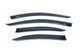 Ветровики с хромированным молдингом SD (4 шт, HIC) для Mercedes C-сlass W205 2014-2021 гг - изображение 2