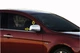 Накладки на зеркала (2 шт) Полированная нержавеющая сталь для Mitsubishi Lancer 9 2004-2008 гг - изображение 2